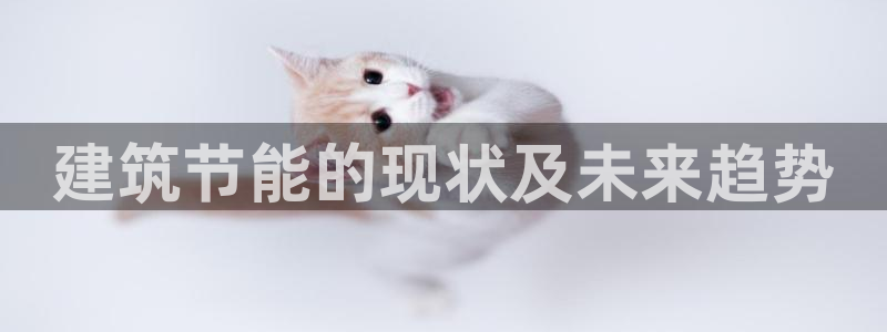 E尊国际网站：建筑节能的现状及未来趋势