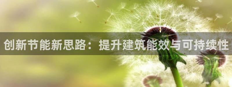 e尊国际的手机登录网站：创新节能新思路：提升建筑能效与可持续性