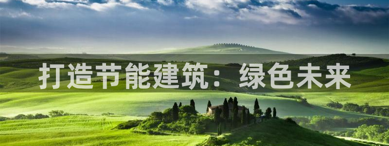 e尊国际网址：打造节能建筑：绿色未来